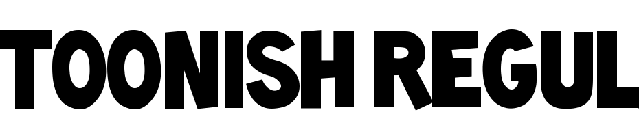Toonish Regular Schrift Herunterladen Kostenlos