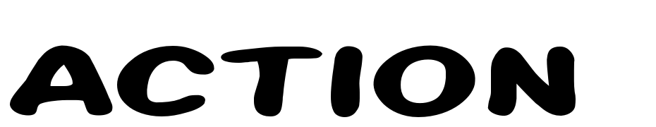Action Man Extended Bold Font Download Free