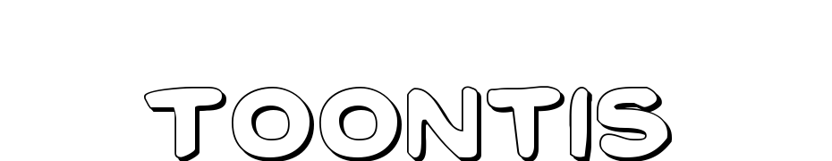 Toon Town Industrial Shadow Font Download Free