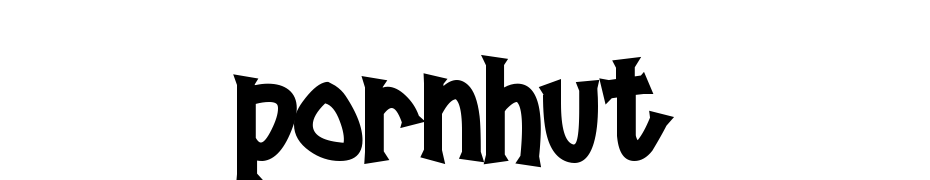 Pornhut Font Download Free