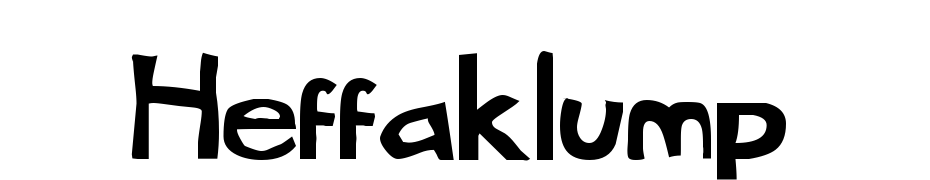 Heffaklump Fuente Descargar Gratis