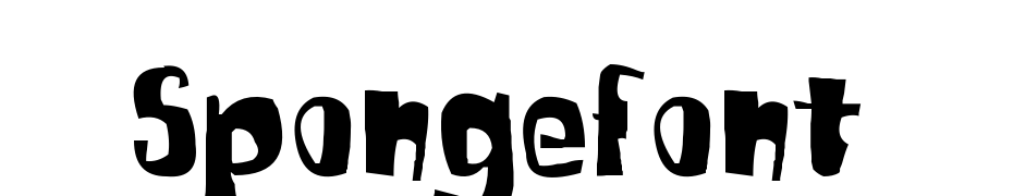 Sponge Font Square Type Font Download Free