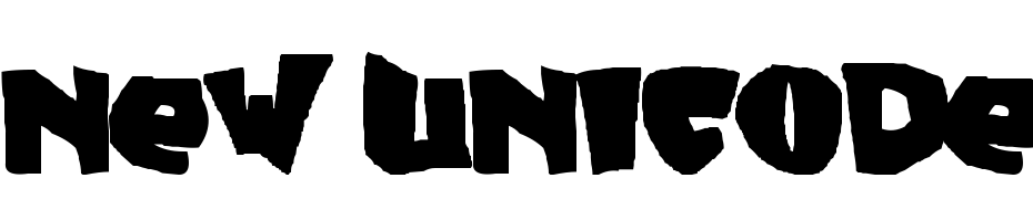 New Unicode Font Font Download Free