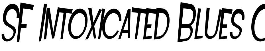 SF Intoxicated Blues Oblique Font Download Free