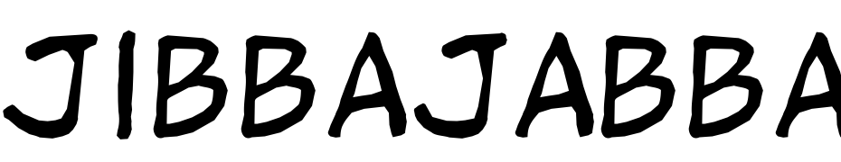 Jibbajabba Font Download Free