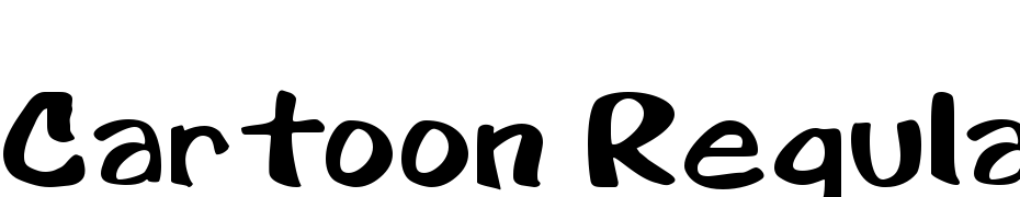Cartoon Regular Fuente Descargar Gratis