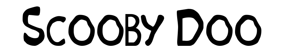 Scooby Doo Font Download Free