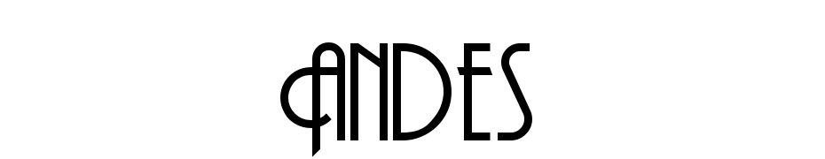 Andes Font Download Free