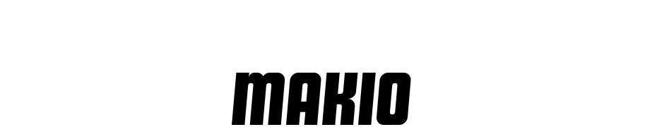 Makimango Oblique cкачати шрифт безкоштовно