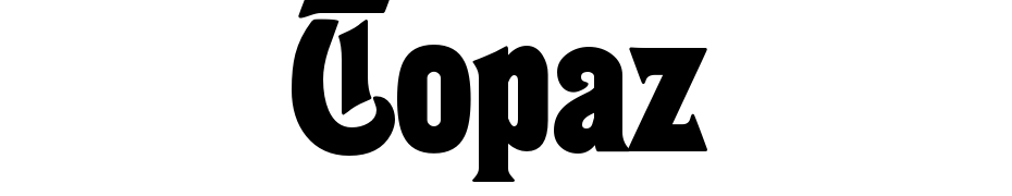 Topaz Font Download Free