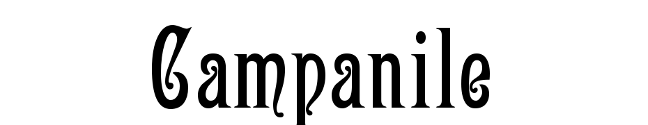 Campanile Font Download Free