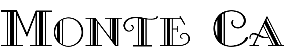 Monte Carlo Font Download Free