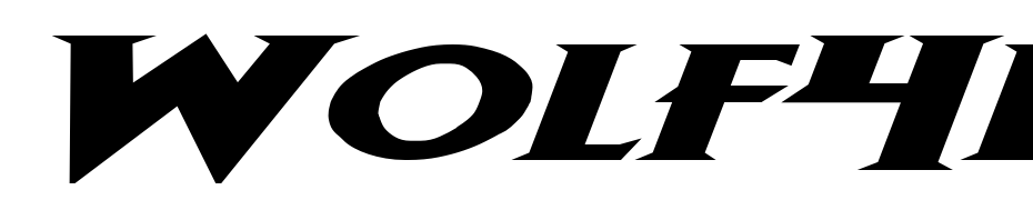 Wolf's Bane Expanded Italic cкачати шрифт безкоштовно
