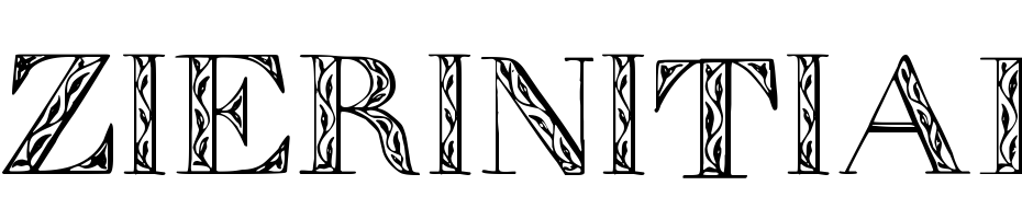 Zierinitialen1 Font Download Free