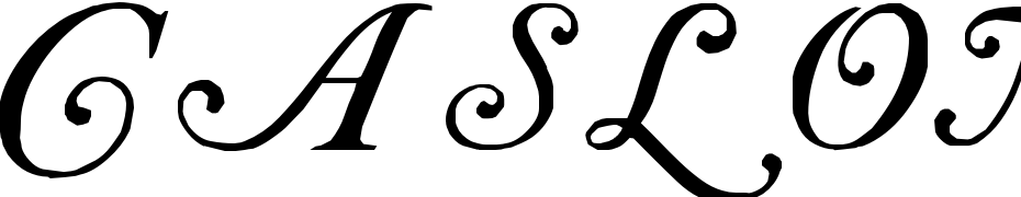 Caslon Initials Fuente Descargar Gratis