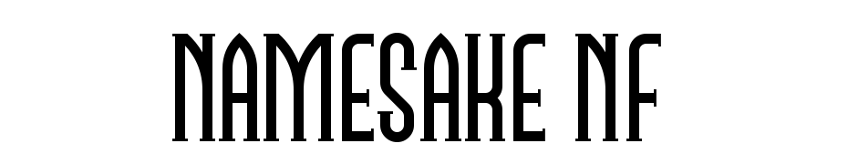 Namesake NF Font Download Free