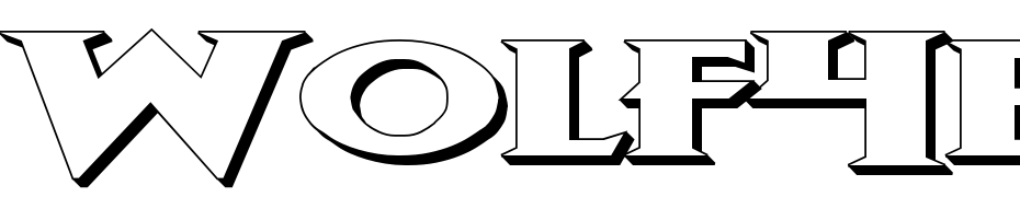Wolf's Bane Expanded Outline Font Download Free