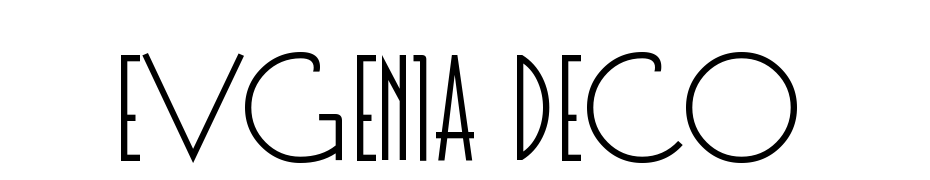 Evgenia Deco Font Download Free