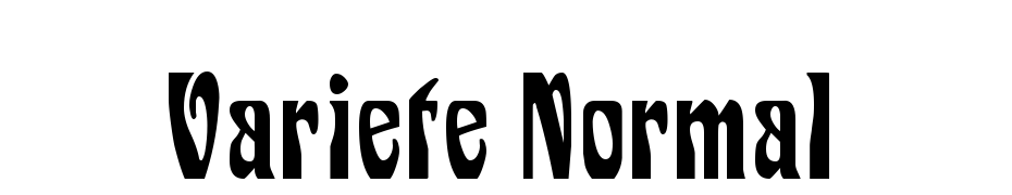 Variete Normal Font Download Free