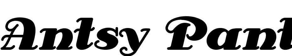 Antsy Pants Schrift Herunterladen Kostenlos