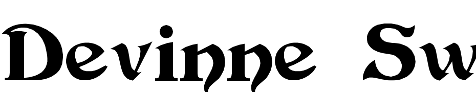 Devinne Swash Font Download Free