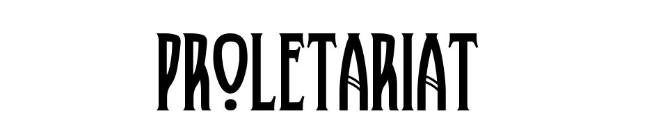 Proletariat Font Download Free