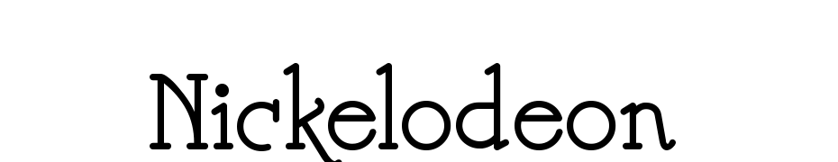 Nickelodeon Font Download Free