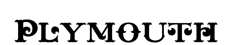 Plymouth Font Download Free