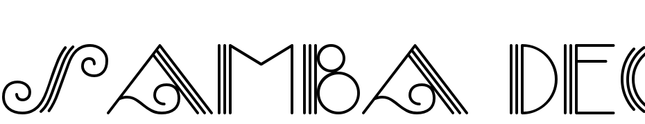 Samba Decor C Font Download Free