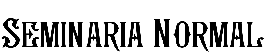 Seminaria Normal Font Download Free
