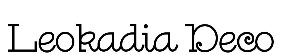 Leokadia Deco Fuente Descargar Gratis