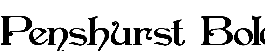 Penshurst Bold Scarica Caratteri Gratis
