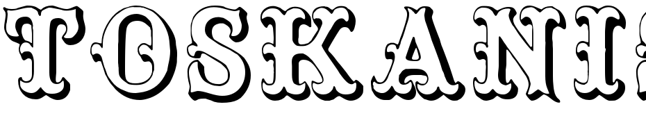 Toskanische Egyptienne Initialen Font Download Free