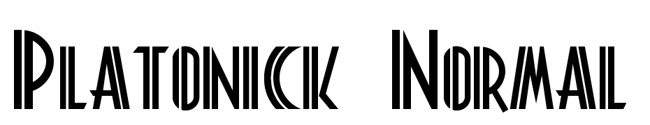 Platonick Normal Fuente Descargar Gratis