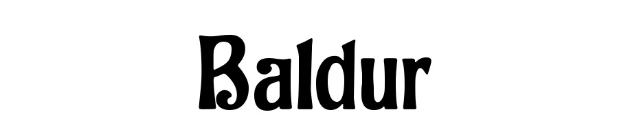 Baldur Font Download Free
