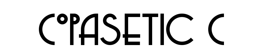 Copasetic C Schrift Herunterladen Kostenlos