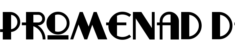 Promenad Deco Font Download Free