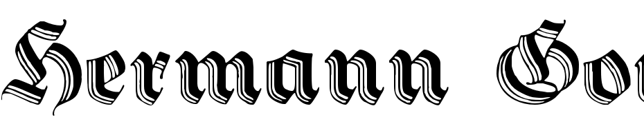 Hermann Gotisch C Font Download Free