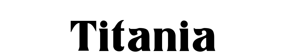 Titania Font Download Free