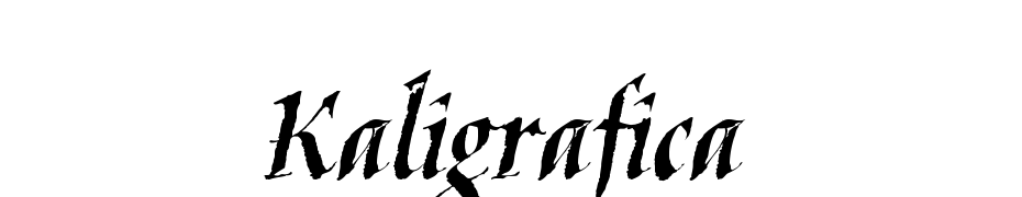 Kaligrafica Yazı tipi ücretsiz indir