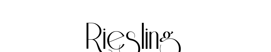 Riesling Font Download Free