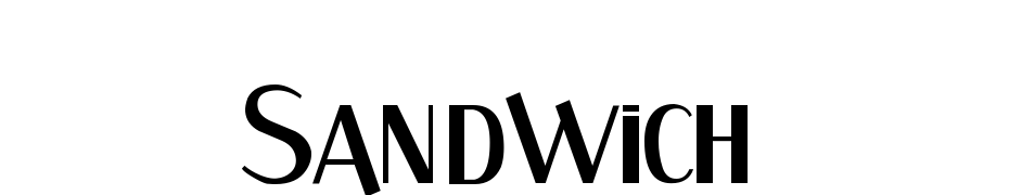 Sandwich Font Download Free