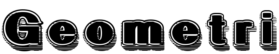 Geometric Fog Font Download Free