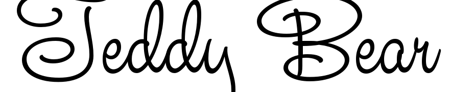 Teddy Bear Font Download Free