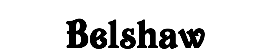 Belshaw Font Download Free