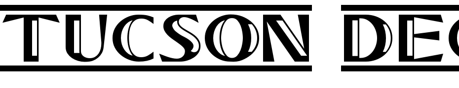 Tucson Deco Schrift Herunterladen Kostenlos