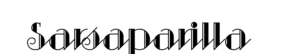 Sarsaparilla Font Download Free