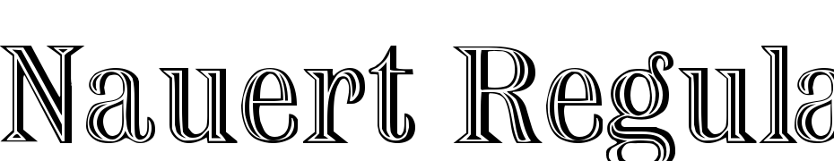 Nauert Regular Font Download Free