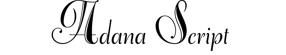 Adana Script Font Download Free