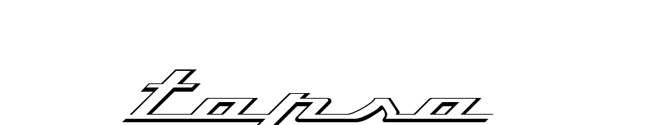 Top Speed Outline Schrift Herunterladen Kostenlos